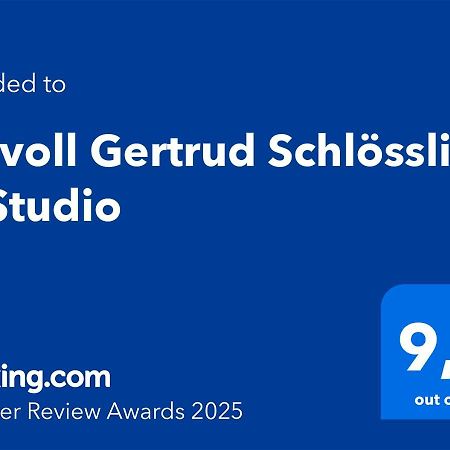 Stilvoll Gertrud Schloessli 1 Zi Studio Sankt Gallen Buitenkant foto
